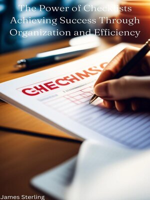 cover image of The Power of Checklists